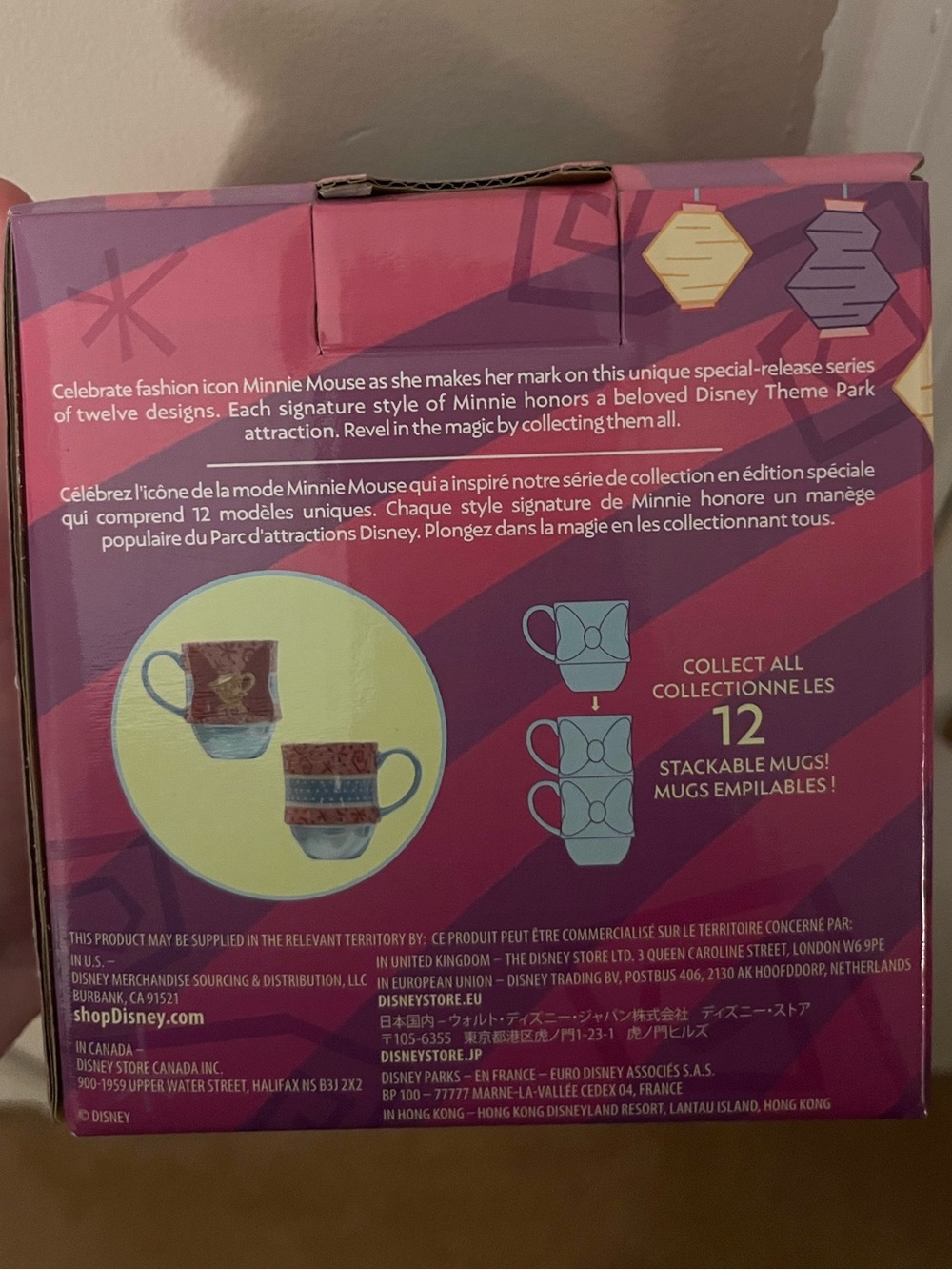 The Main Attraction Minnie Mouse, Mad Tea Party Stackable Mug, 3/12🩷🩷 - Picture 2 of 4